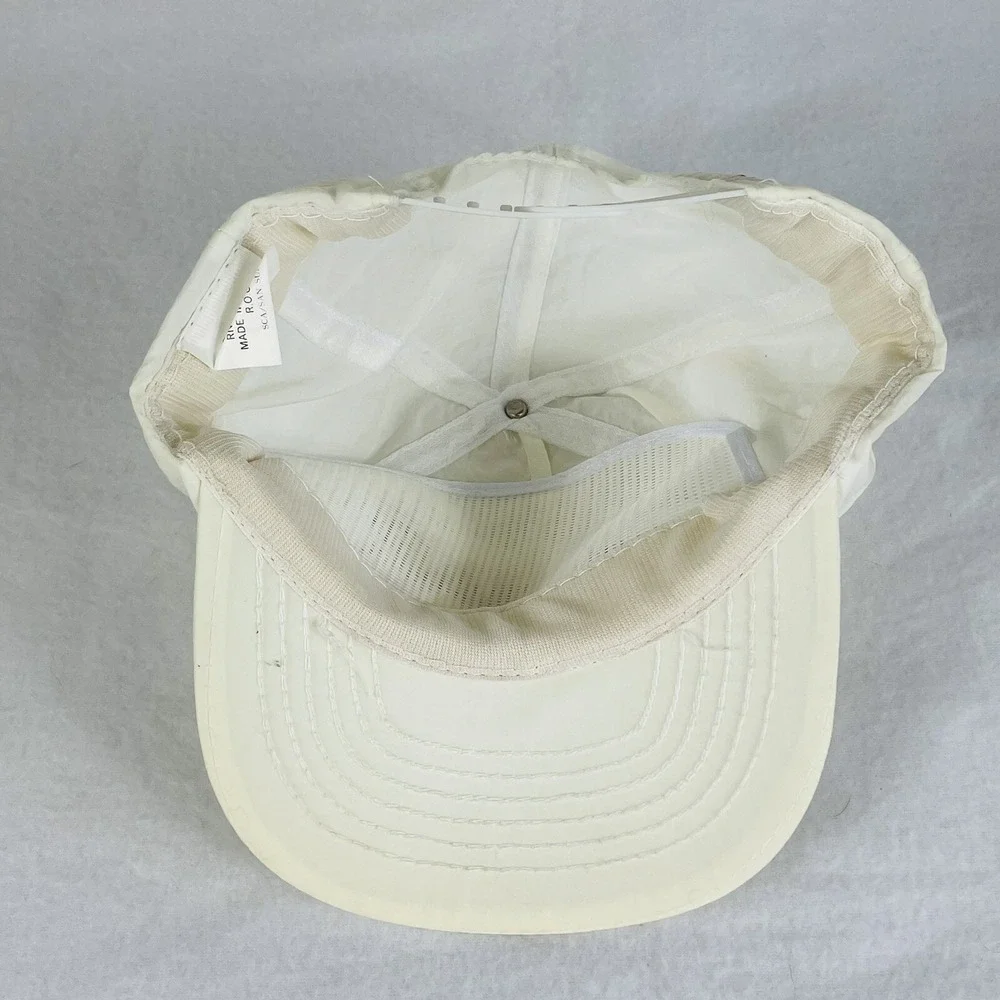 Winston Cigarettes The Wrap Vintage Hat White Ripstop‎ Truckers Americana Rural